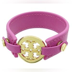 Tory Burch Leather Cuff Bracelet
